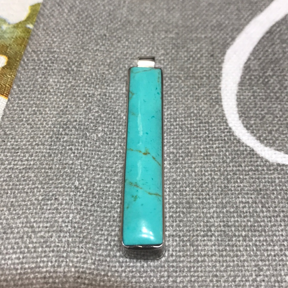 Statement Turquoise Pendant